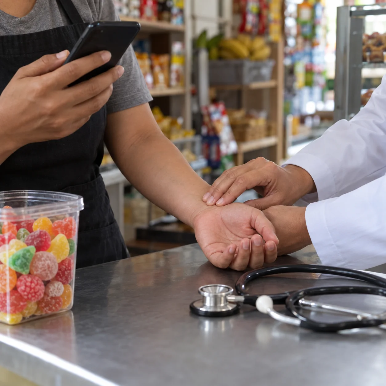 Atención médica y Línea 137 ante alertas alimentarias