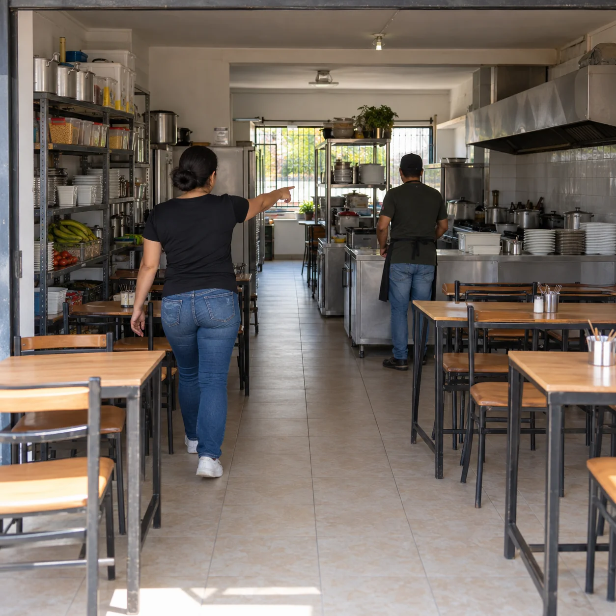 Revisión del local según las actividades que realizará el negocio.