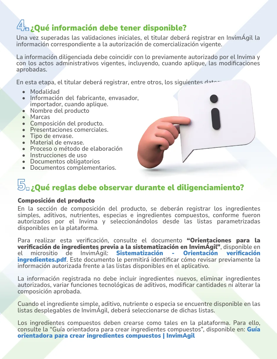 Página 6 del documento oficial publicado por INVIMA