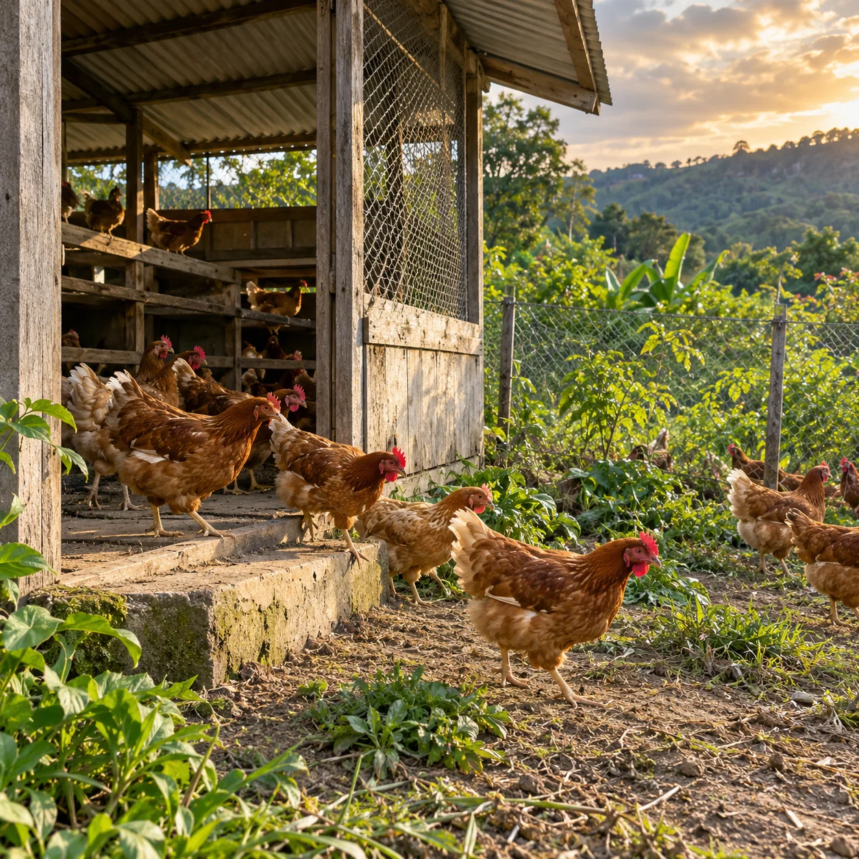 Los sistemas de producción de huevos pueden ofrecer distintas condiciones de alojamiento y movilidad.